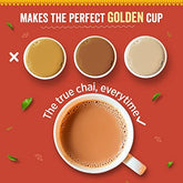 Chaayos Desi Masala Chai - 200gm, 7.05 Ounce, 100 Cups | 100% Natural Ingredients Spiced Chai Tea - Relieves Stress, Boosts Immunity | Medium Caffeine Loose Leaf Tea - Premium Chai Patti